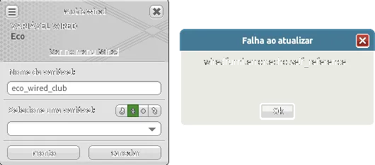 Janela Falha ao atualizar com a mensagem wiredfurni.echo.self_reference ao tentar salvar a Eco eco_wired_club com ela mesma selecionada como origem.