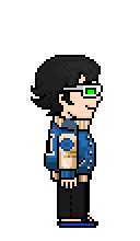 Avatar voltado para o nordeste, direção 1.