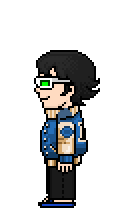 Avatar voltado para o sudoeste, direção 5.